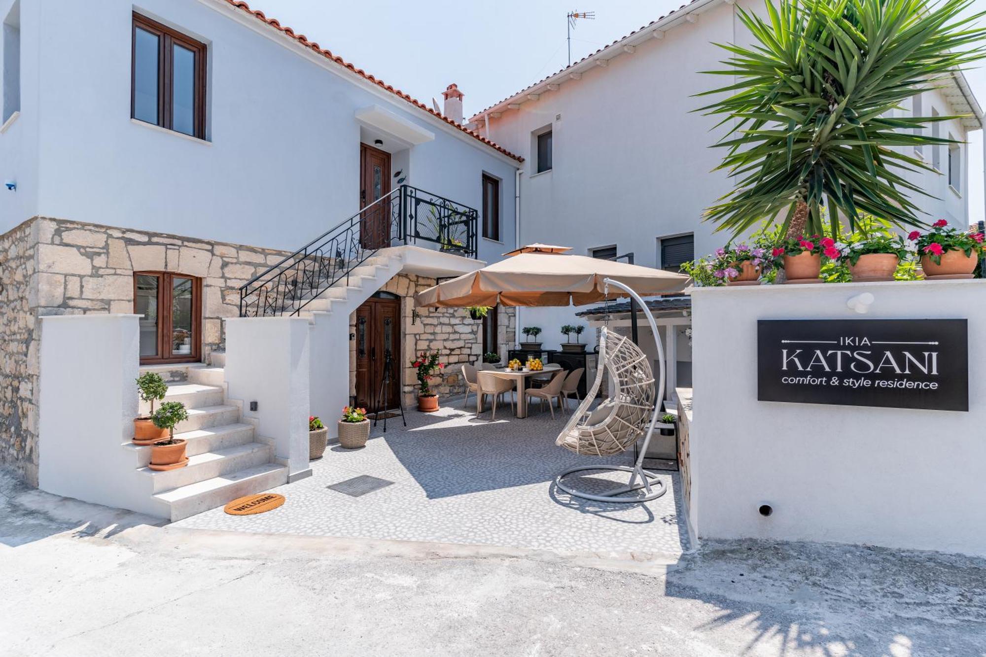 Ikia Katsani Villa Afytos Exterior photo